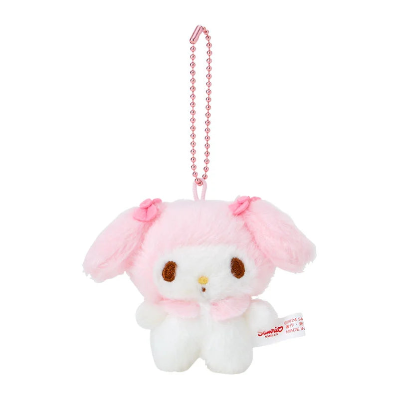Japan Sanrio - My Melody Plush Keychain (Pitatto Friends Photo Design)