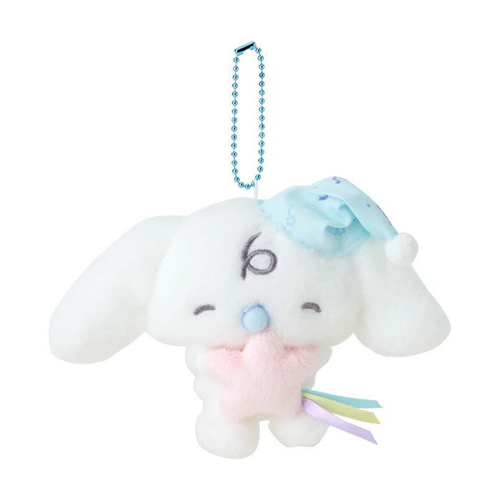 Japan Sanrio -Cinnamoroll (Milk) Plush Keychian (Sleepy Time)