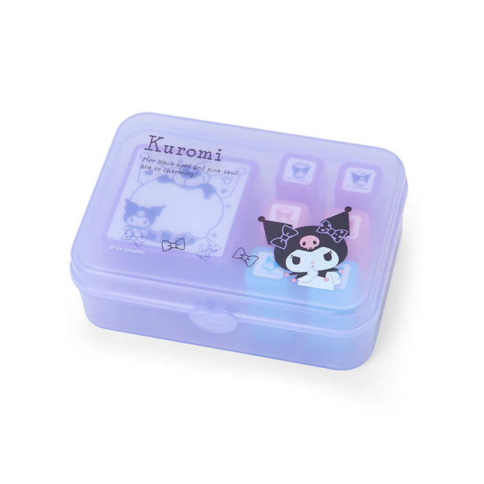Japan Sanrio - Kuromi Penetrating Stamp Set
