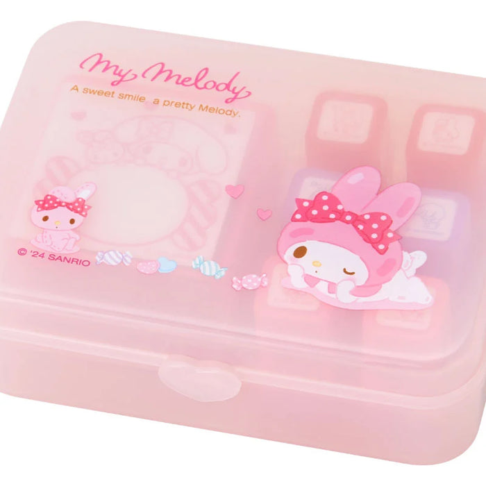 Japan Sanrio - My Melody Penetrating Stamp Set