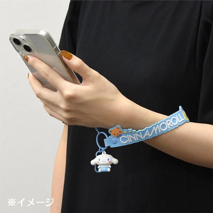 Japan Sanrio - Cinnamoroll Hand Strap with 3D Mascot