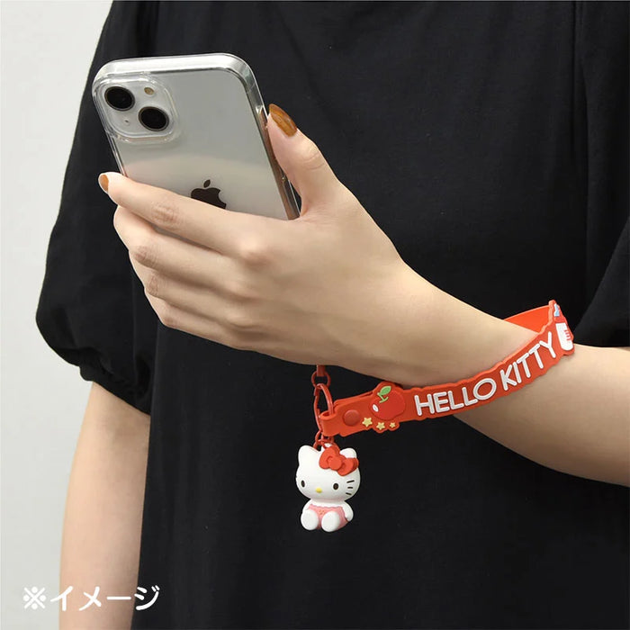 Japan Sanrio - Hello Kitty Hand Strap with 3D Mascot