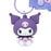 Japan Sanrio - Kuromi Hand Strap with 3D Mascot