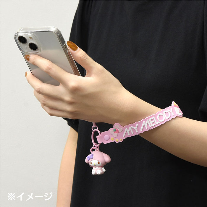 Japan Sanrio - My Melody Hand Strap with 3D Mascot