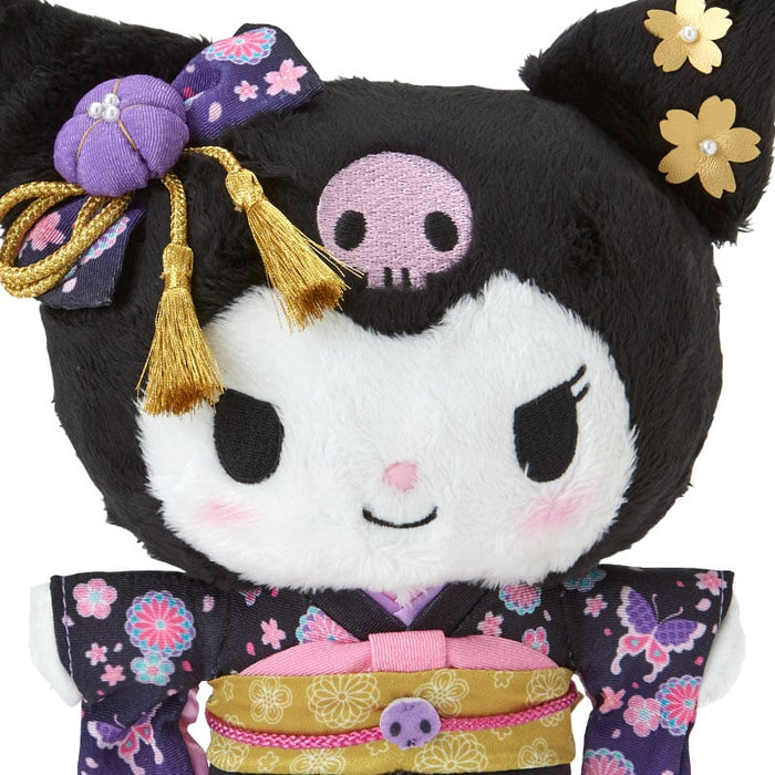 Japan Sanrio - Kuromi Plush Toy (Kimono)
