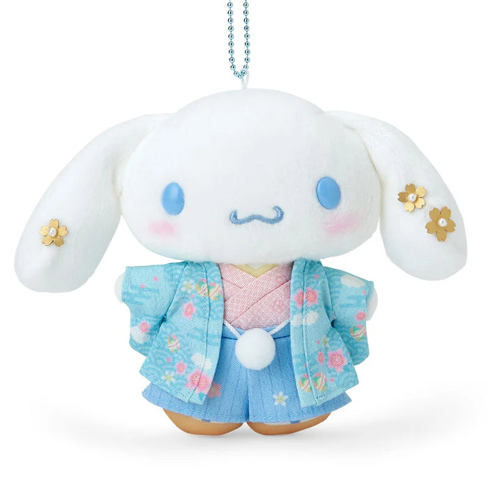 Japan Sanrio - Cinnamoroll Plush Keychain (Kimono)