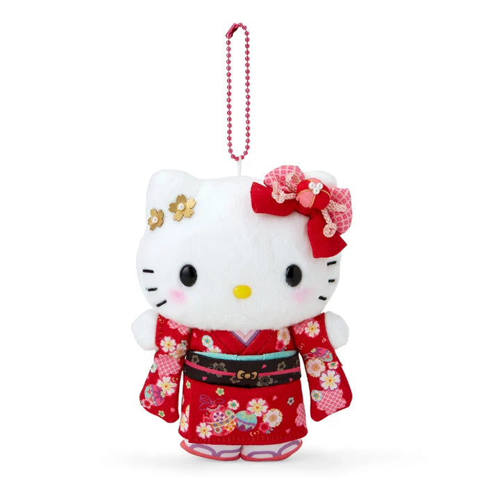 ストラップ Hello Kitty Japan Sanrio - Hello Kitty Plush Keychain (Kimono) — USShoppingSOS