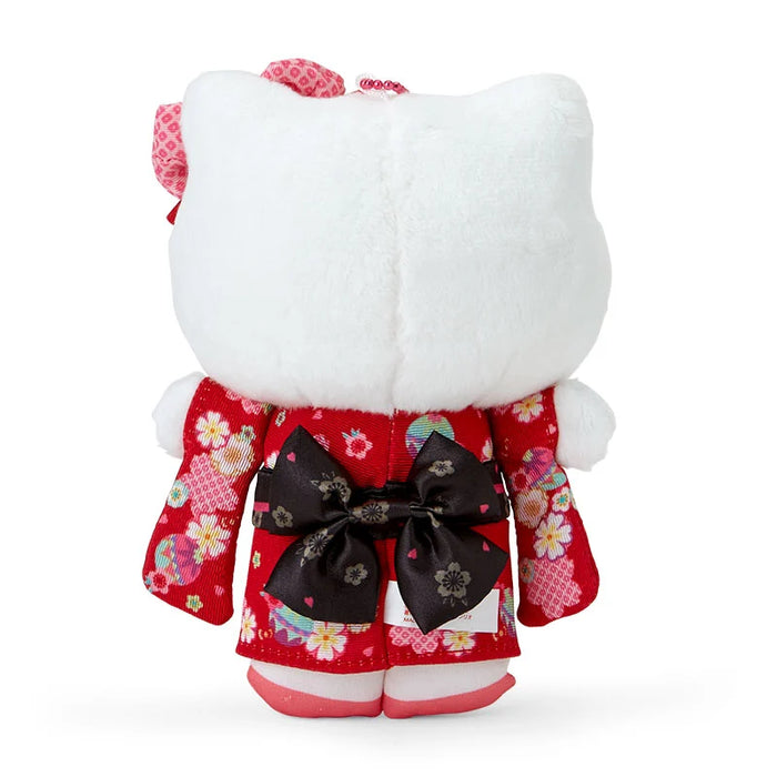 Japan Sanrio - Hello Kitty Plush Keychain (Kimono)