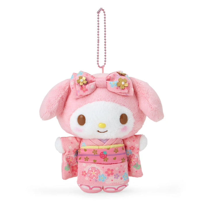 Japan Sanrio - My Melody Plush Keychain (Kimono)