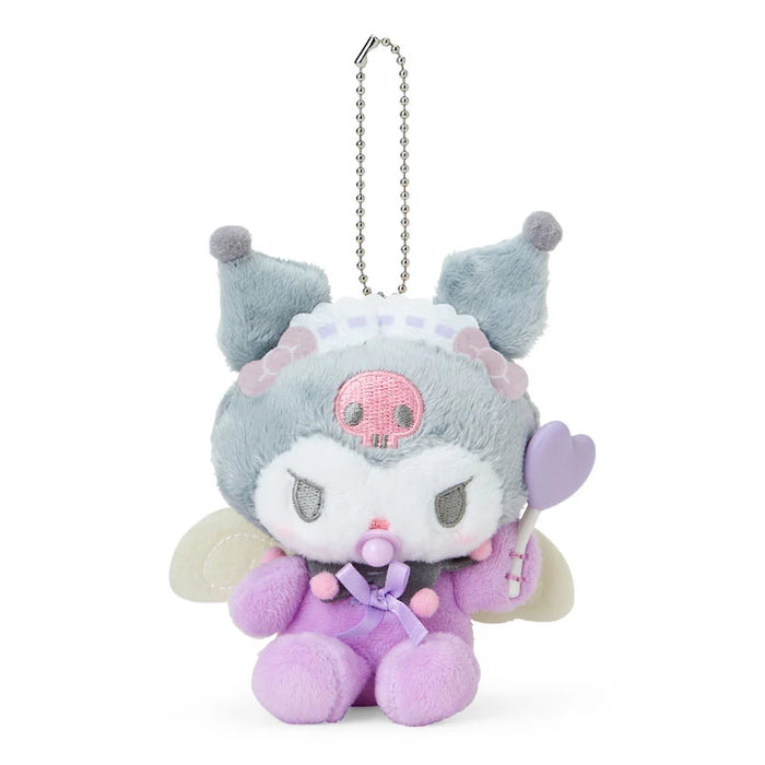 Japan Sanrio - Kuromi Plush Keychain (Baby Angel)