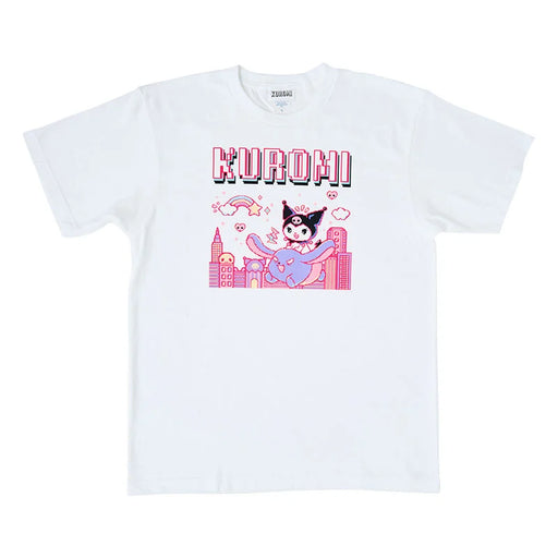 Japan Sanrio - Kuromi & Baku T-Shirt for Adult (Color: White)