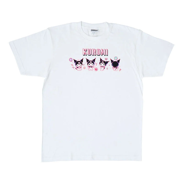 Japan Sanrio - Kuromi T-Shirt for Adult (Color: White)