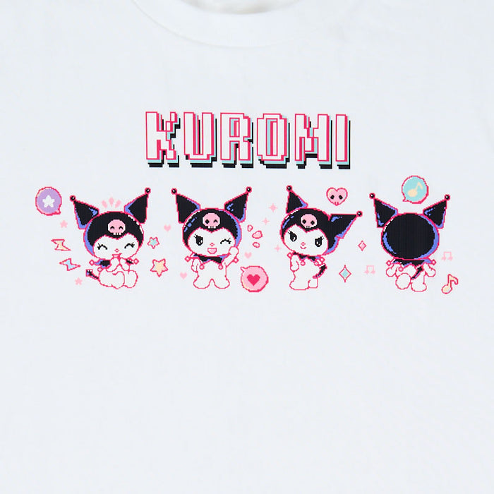 Japan Sanrio - Kuromi T-Shirt for Adult (Color: White)