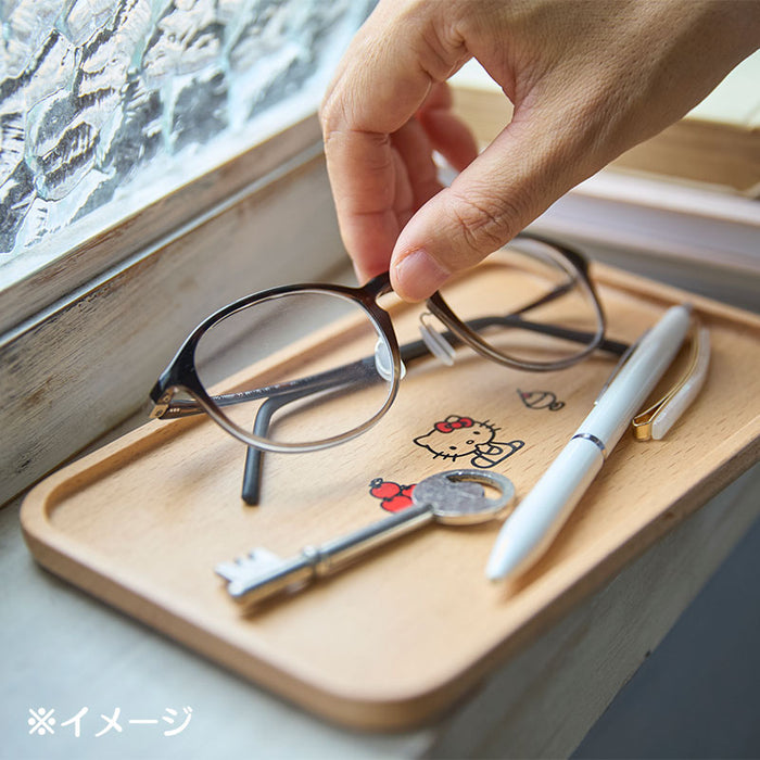 Japan Sanrio - Hello Kitty Wood Tray