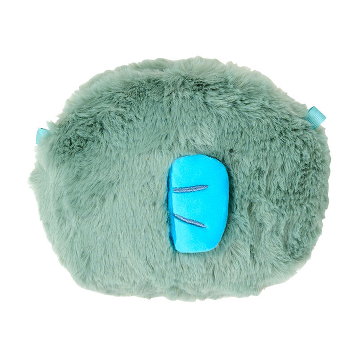 Japan Sanrio - Hangyodon Face-Shaped Fur Shoulder Bag