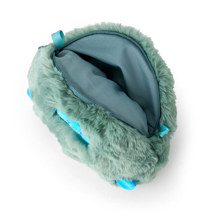 Japan Sanrio - Hangyodon Face-Shaped Fur Shoulder Bag