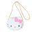 Japan Sanrio - Hello Kitty Face-Shaped Fur Shoulder Bag