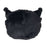 Japan Sanrio - Kuromi Face-Shaped Fur Shoulder Bag