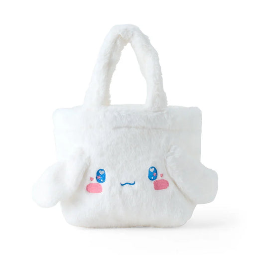 Japan Sanrio - Cinnamoroll Face-shaped Fur Handbag