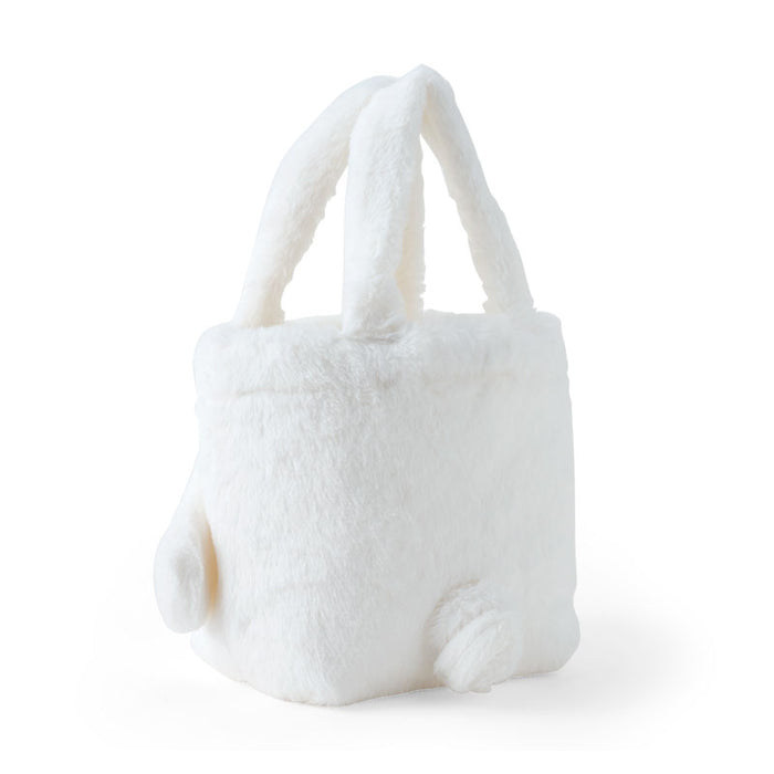 Japan Sanrio - Cinnamoroll Face-shaped Fur Handbag