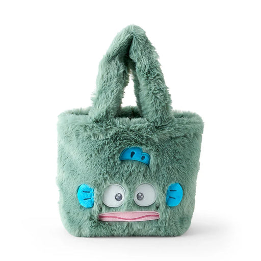 Japan Sanrio - Hangyodon Face-shaped Fur Handbag