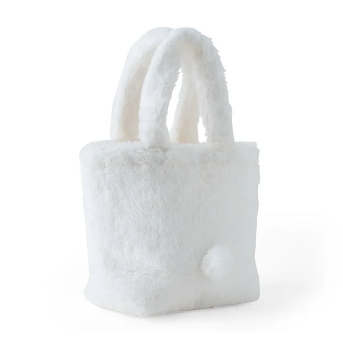 Japan Sanrio - Hello Kitty Face-shaped Fur Handbag