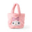 Japan Sanrio - My Melody Face-shaped Fur Handbag