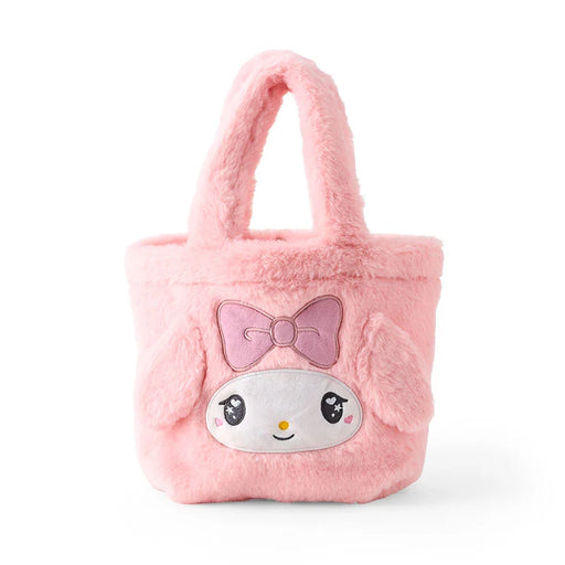 Japan Sanrio - My Melody Face-shaped Fur Handbag