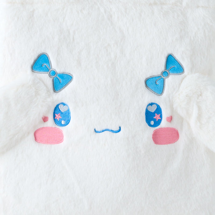 Japan Sanrio - Cinnamoroll Face-Shaped Fluffy Tote Bag