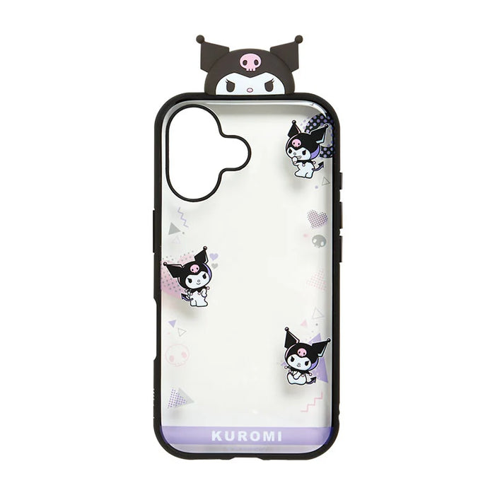 Japan Sanrio - Kuromi Efit Frame Clear iPhone 16 Case