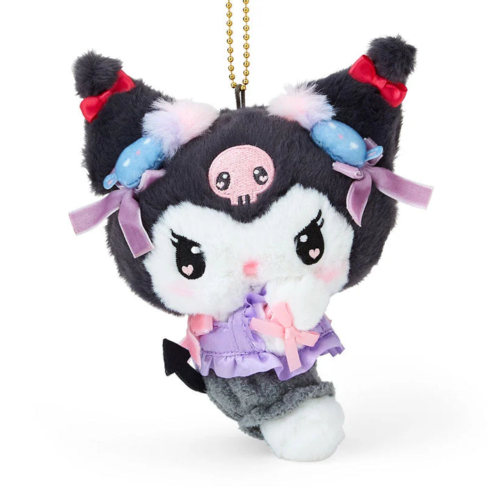Japan Sanrio - Kuromi Plush Keychain (Romikyun Room)