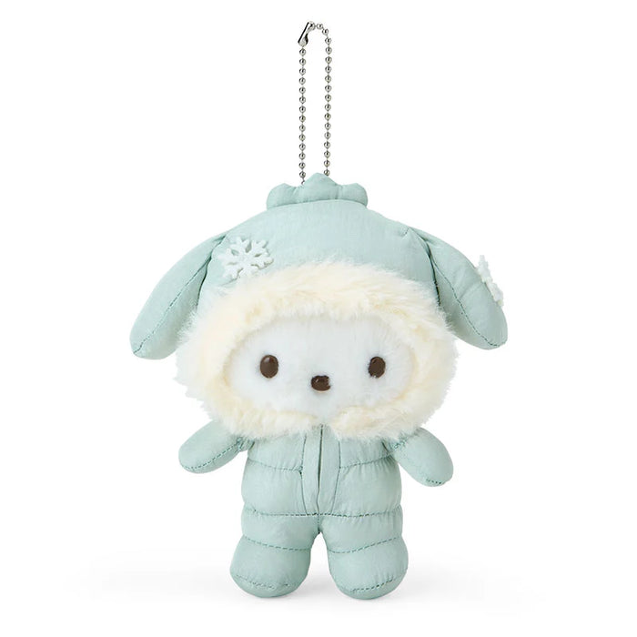 Japan Sanrio - Pochacco Plush Keychain (Fluffy Winter)