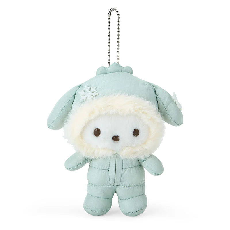 Japan Sanrio - Pochacco Plush Keychain (Fluffy Winter)