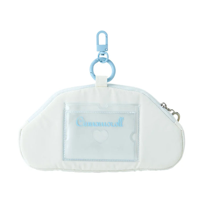 Japan Sanrio - Cinnamoroll Face-Shaped Pass Case (Fluffy Winter)