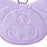 Japan Sanrio - Kuromi Face-Shaped Pass Case (Fluffy Winter)