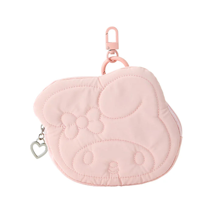 Japan Sanrio - My Melody Face-Shaped Pass Case (Fluffy Winter)