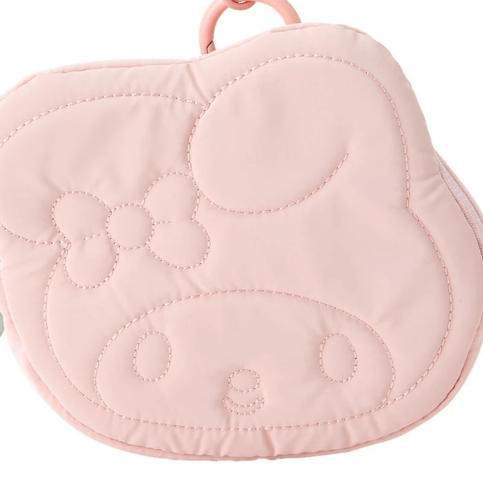 Japan Sanrio - My Melody Face-Shaped Pass Case (Fluffy Winter)