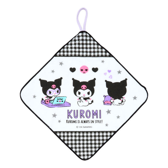 Japan Sanrio - Kuromi Set of 3 Towels with Loops
