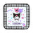 Japan Sanrio - Kuromi Set of 4 Small Towels