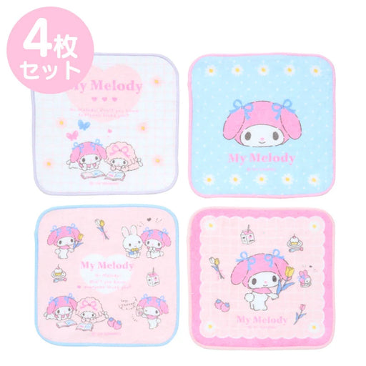Japan Sanrio - My Melody Set of 4 Small Towels