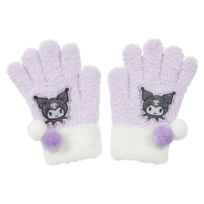 Japan Sanrio - Kuromi Stretch Gloves for Kids