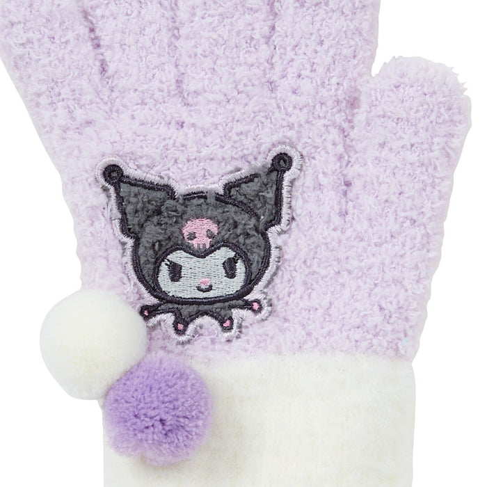 Japan Sanrio - Kuromi Stretch Gloves for Kids