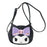 Japan Sanrio - Kuromi Face Shape Shoulder Bag for Kids