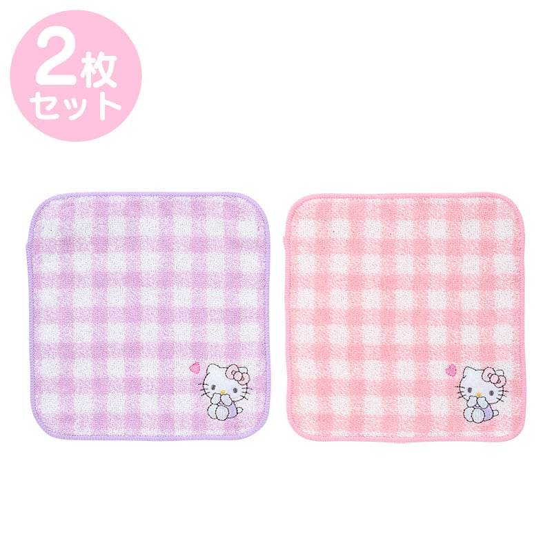 Japan Sanrio - Hello Kitty Set of 2 Small Towels