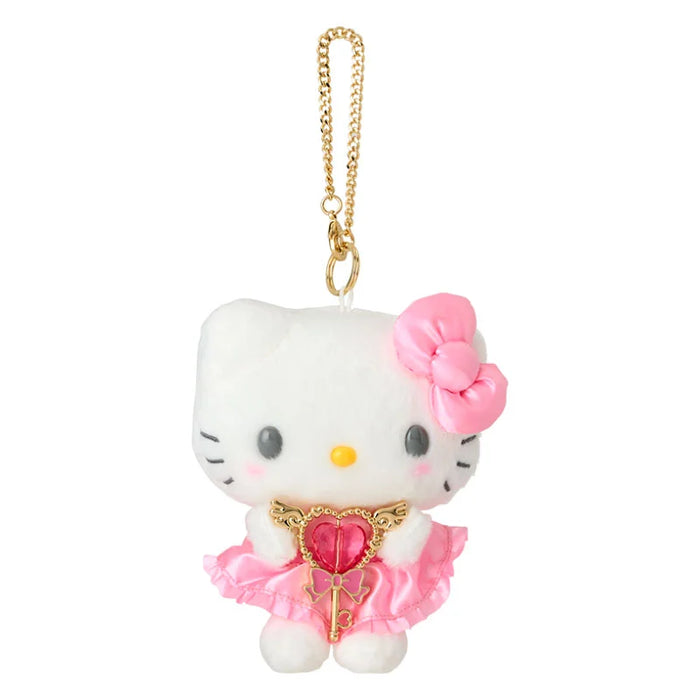 Japan Sanrio - Hello Kitty "Holding Key" Plush Keychain