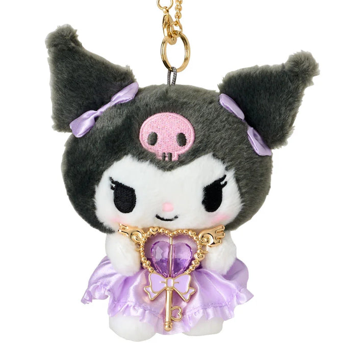Japan Sanrio - Kuromi "Holding Key" Plush Keychain
