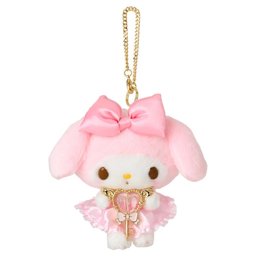 Japan Sanrio - My Melody "Holding Key" Plush Keychain
