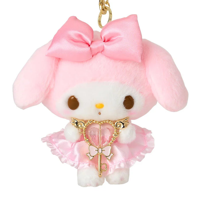 Japan Sanrio - My Melody "Holding Key" Plush Keychain