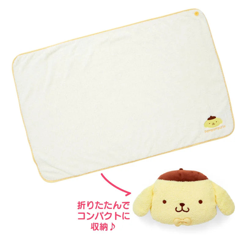 Japan Sanrio -Pompompurin 3WAY Blanket