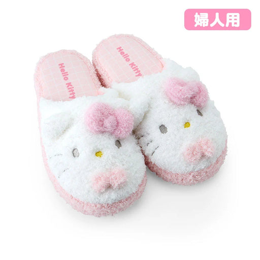 Japan Sanrio -Hello Kitty Face-Shaped Slippers for Women